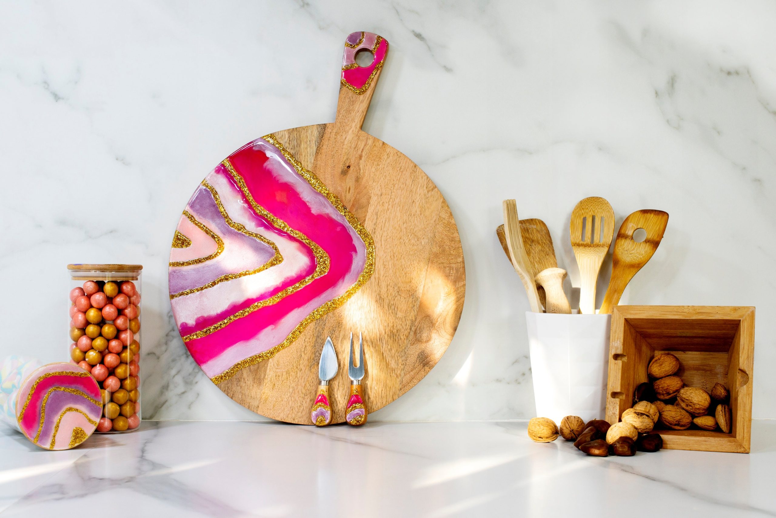 Pack Luxury Geoda Fucsia - Imagen 3
