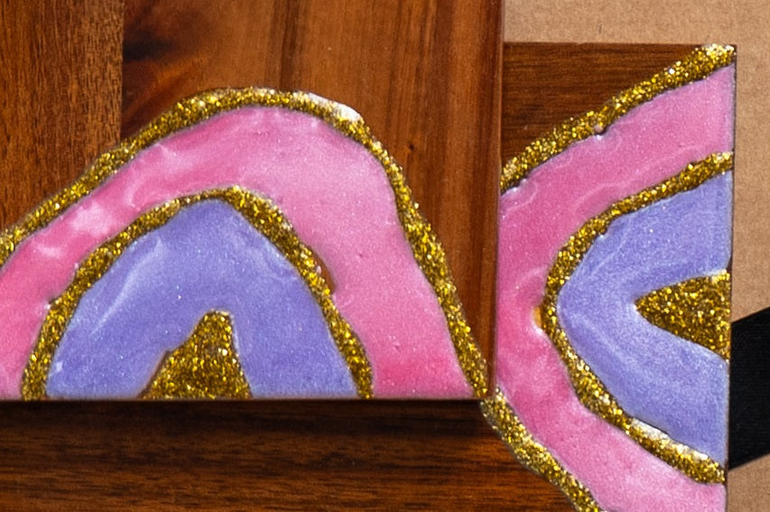 Posavasos Geoda Fucsia - Imagen 3